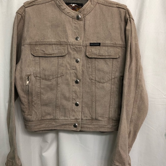 tan denim jacket womens